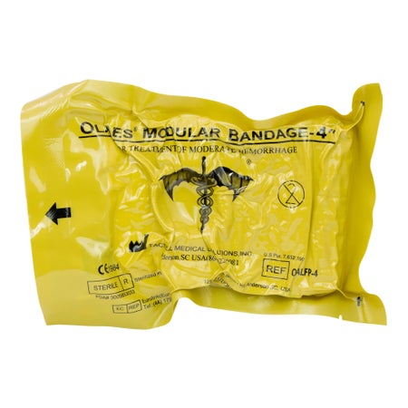 Hemostatic Dressing Olaes® Modular Bandage 4-1/2 H X 6 W X 1-1/2 D Inch 1 per Pack Sterile