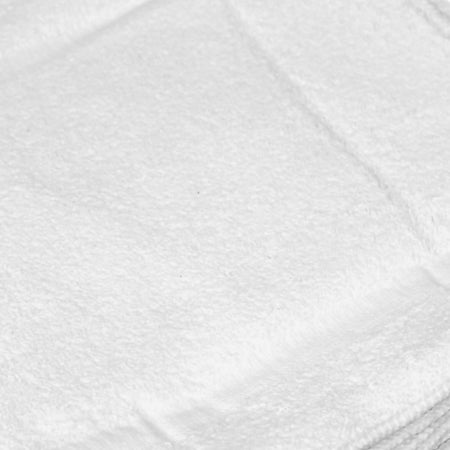Washcloth Olympic 12 X 12 Inch White Reusable
