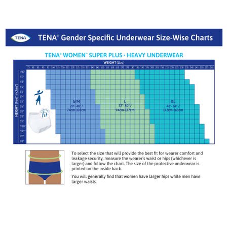 Absorbent Underwear TENA® ProSkin™ Protective Pull On with Tear Away Seams Adult X-Large Female Disposable Moderate Absorbency