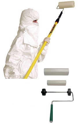 Cleanroom Tacky Roller Kit PolyTack Yellow Plastic / Film NonSterile