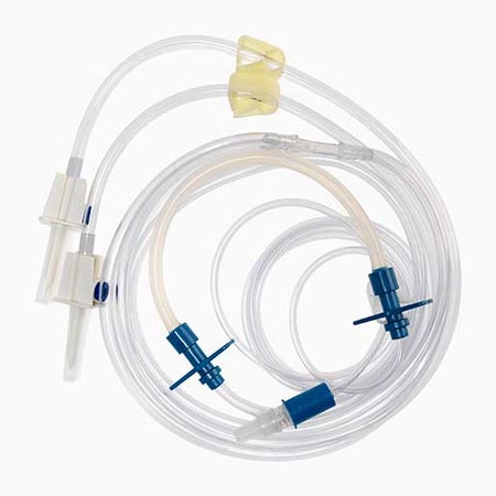 Bifurcated Pharmacy Transfer Set TrueCare™ 134 Inch Length For use with Baxa Repeater® Pump