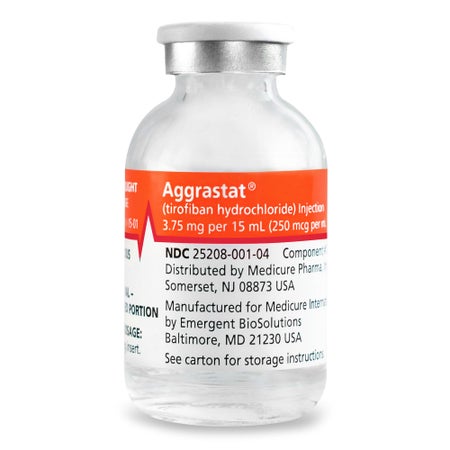Tirofiban 3.75 mg / mL Injection 15 mL