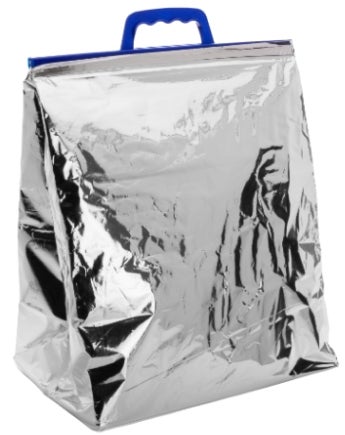Reclosable Thermal Bag Coldkeepers 7-1/2 X 13 X 14 Inch Mylar / Plastic Silver Snap Closure