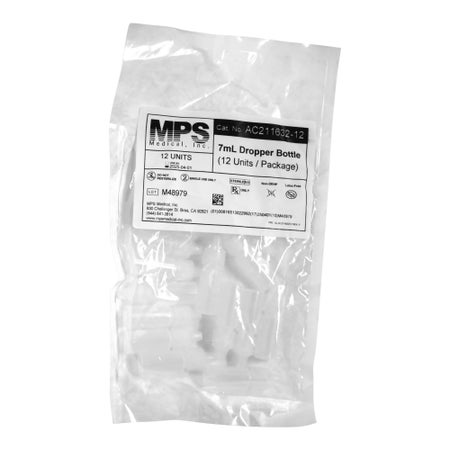 Dropper Bottle, Sterile 7 mL