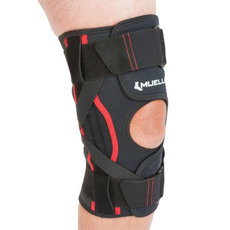 Knee Brace OmniForce® AKS-500 Large / X-Large Wraparound / D-Ring / Hook and Loop Strap Closure 16 to 20 Inch Knee Circumference Left or Right Knee