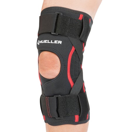 Knee Brace OmniForce® AKS-500 Large / X-Large Wraparound / D-Ring / Hook and Loop Strap Closure 16 to 20 Inch Knee Circumference Left or Right Knee
