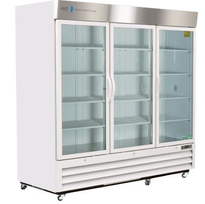 Upright Refrigerator ABS® Chromatography 72 cu.ft. 3 Swing Glass Doors Cycle Defrost
