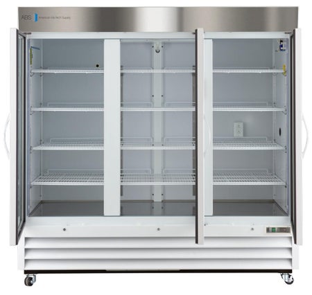 Upright Refrigerator ABS® Chromatography 72 cu.ft. 3 Swing Glass Doors Cycle Defrost