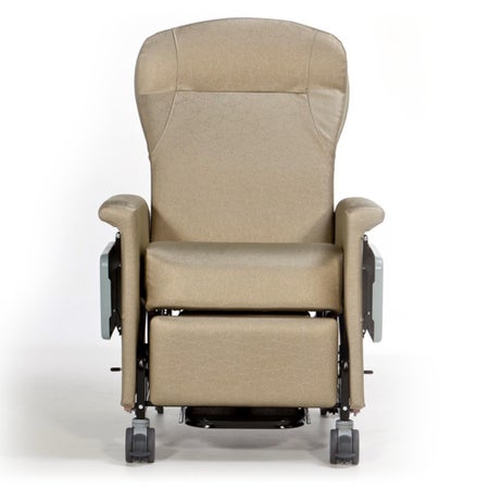 Recliner Ascent II Power Natural Vinyl 4 Inch Casters 300 lbs. Weight Capacity