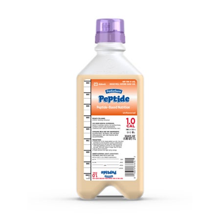 Pediatric Oral Supplement PediaSure® Peptide 1.0 Cal Unflavored 33.8 oz. Bottle Liquid Peptide Malabsorption / Maldigestion