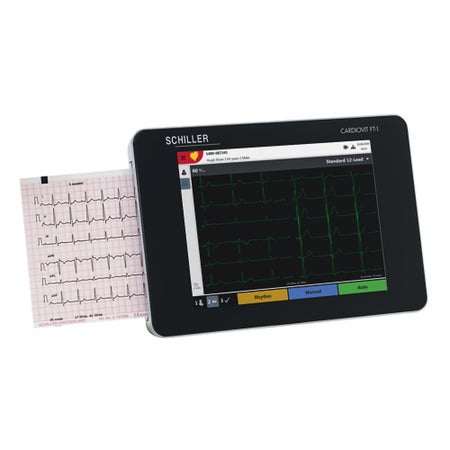 Electrocardiograph Cardiovit® FT-1 Battery Operated LCD Display Stress