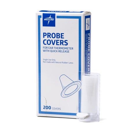 Tympanic Thermometer Probe Cover For use with Tympanic Thermometers 20 per Box