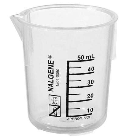 Laboratory Beaker Nalgene™ Griffin Low-Form Polypropylene 50 mL