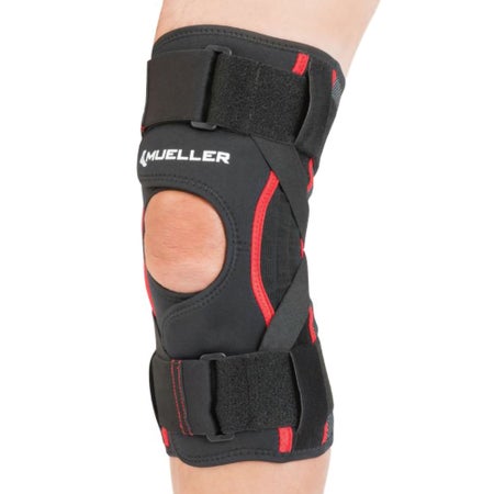 Knee Brace OmniForce® AKS-500 Small / Medium Wraparound / D-Ring / Hook and Loop Strap Closure 12 to 16 Inch Knee Circumference Left or Right Knee