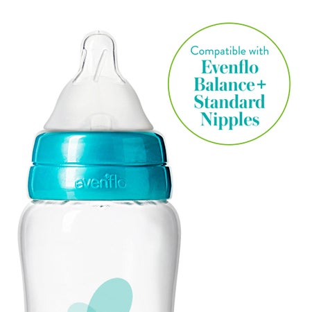 Breast Milk Collection Bottle Evenflo Advanced 5 oz. Food Grade Material Clear