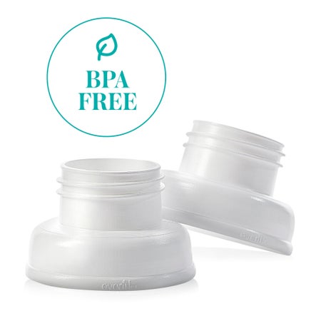 Breast Pump Adapter Evenflo Balance + Wide Neck For Evenflo Balance + Wide Neck Bottles