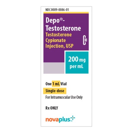 Testosterone Cypionate 200 mg / mL Injection 1 mL