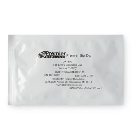 Drugs of Abuse Test Kit Premier Bio-Dip Oxycodone (OXY) 25 Tests CLIA Waived