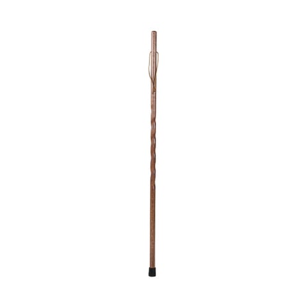 Walking Stick Brazos™ Twisted Trekker Wood 48 Inch Height Red Oak