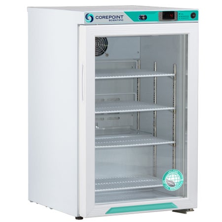 Undercounter Refrigerator Corepoint™ Scientific Laboratory Use 2.5 cu.ft. 1 Swing Glass Door Cycle Defrost