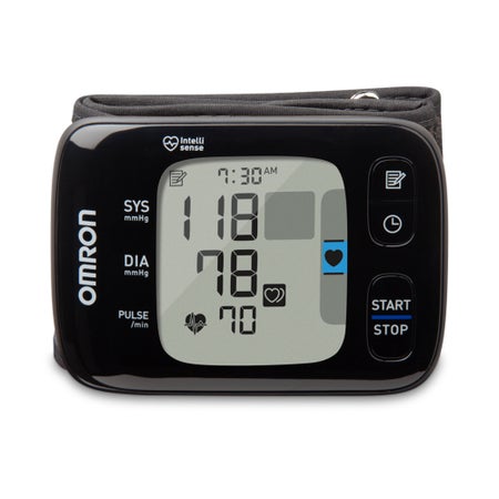 Home Automatic Digital Blood Pressure Monitor Omron®7 Series™ One Size Fits Most Cuff Wrist Cloth Fabric Cuff 12 - 20 cm Mobile