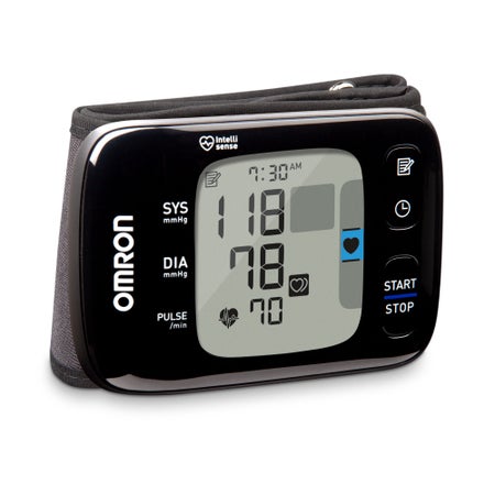 Home Automatic Digital Blood Pressure Monitor Omron®7 Series™ One Size Fits Most Cuff Wrist Cloth Fabric Cuff 12 - 20 cm Mobile
