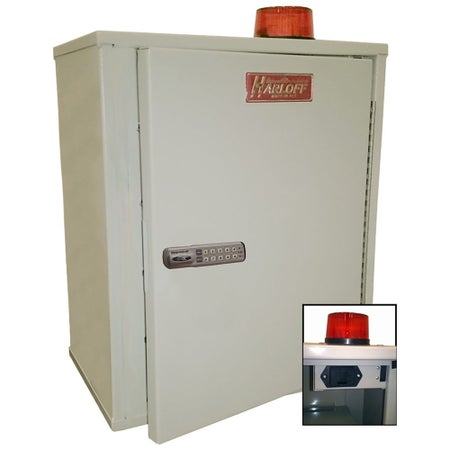 Narcotic Cabinet Wall Mount Steel Without Drawers 1 Shelf Electronic Lock