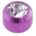 Ear Piercing Kit Gentle Pierce Disposable Purple / Titanium