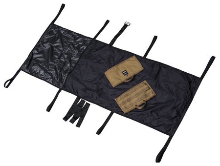 Evacuation Litter Phantom® Black 1-1/2 X 7 X 10 Inch 8 Handles
