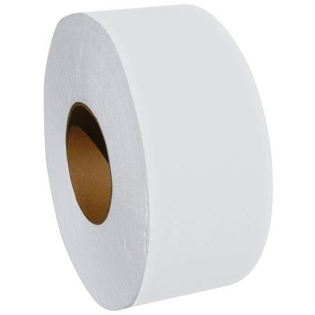 Toilet Tissue Empress™ White 2-Ply Jumbo Size Cored Roll 100 Sheets 9 Inch X 1000 Foot