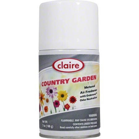 Air Freshener Claire® Dry Mist 7 oz. Can Country Garden Scent