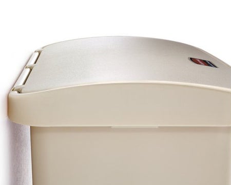 Trash Can Rubbermaid® Streamline™ 96 Quart / 24 gal. Beige Resin Rectangular
