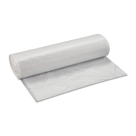 Trash Bag Inteplast Group 45 gal. 12 Mic. 40 X 48 Inch Clear Medium Duty Star Seal Bottom Coreless Roll