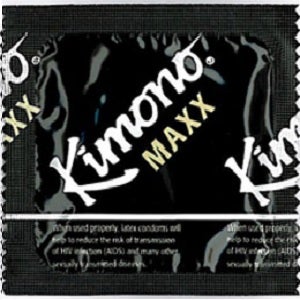 Condom Kimono® Maxx® Lubricated 1,000 per Case