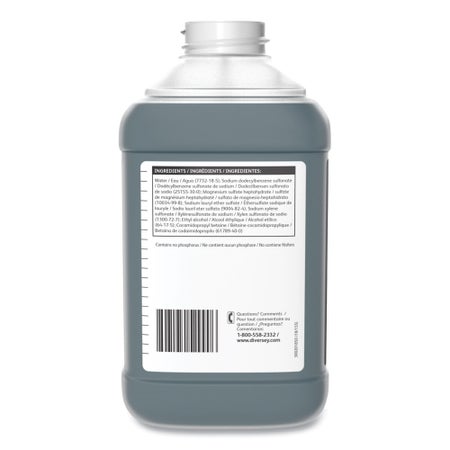 Dish Detergent Diversey™ Suma Pan Clean 2.5 Liter Bottle Liquid Concentrate Citrus Scent