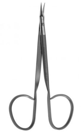 Stitch Scissors Snowden-Pencer® 3-3/4 Inch Length OR / Surgical Grade German Stainless Steel NonSterile Finger Ring Handle Curved Sharp Tip / Sharp Tip