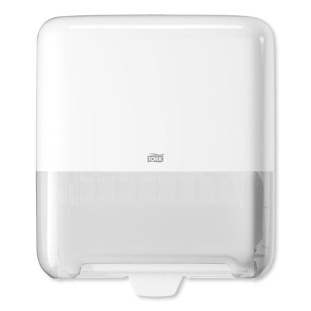 Paper Towel Dispenser Tork® Elevation® Matic® White Plastic Manual Push Wall Mount