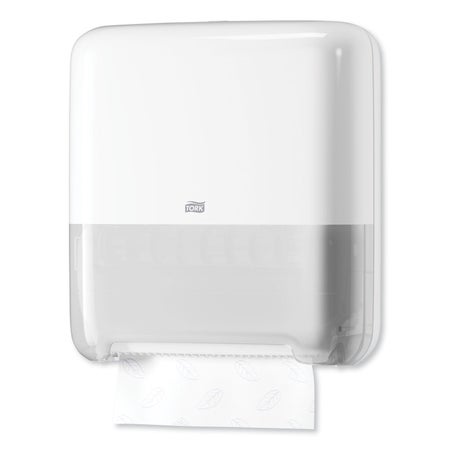 Paper Towel Dispenser Tork® Elevation® Matic® White Plastic Manual Push Wall Mount