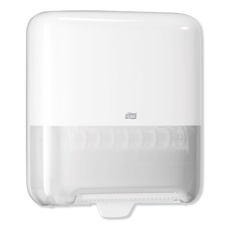 Paper Towel Dispenser Tork® Elevation® Matic® White Plastic Manual Push Wall Mount