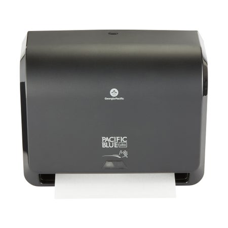 Paper Towel Dispenser Pacific Blue Ultra™ Black Touch Free 1 Roll Wall Mount