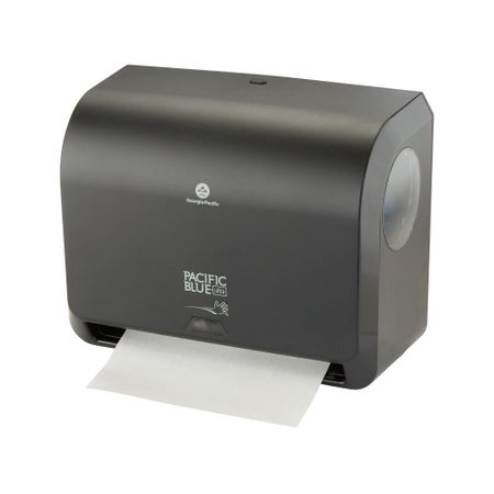Paper Towel Dispenser Pacific Blue Ultra™ Black Touch Free 1 Roll Wall Mount