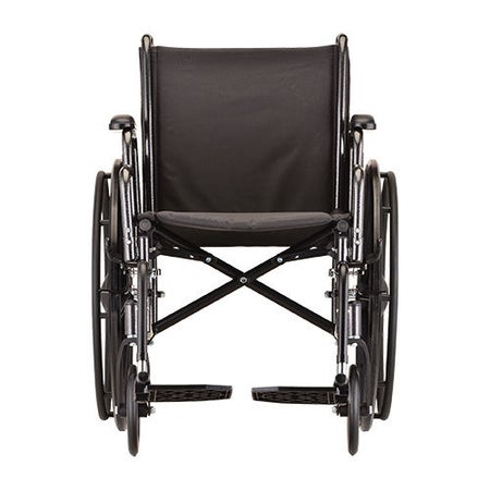 Wheelchair Nova Swing-Away Footrest 18 Inch Seat Width Adult 300 lbs. Weight Capacity