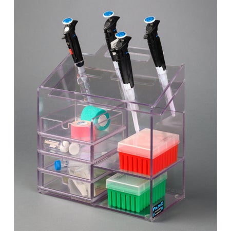 HPLC Benchtop Organizer For HPLC Items and Implements