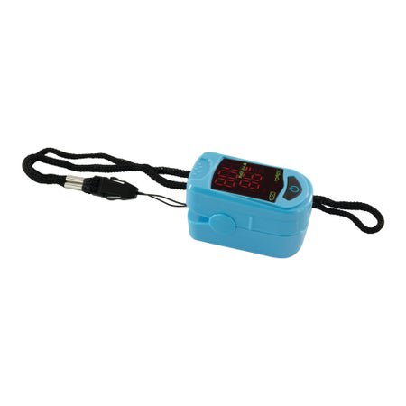 Fingertip Pulse Oximeter Carex Adult Battery Operated LED Display