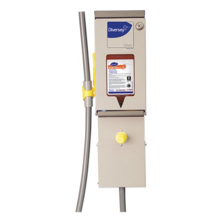 Chemical Dispenser Diversey™ J-Fill® Uno™ Stainless Steel Push Button Wall Mount