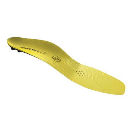 Insole CARBON Pro Hockey Full Length Carbon Fiber / Foam Skate Size 13 to 14 Black / Yellow