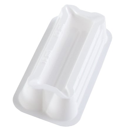 Reagent Reservoir Sterile 25 mL V Shaped Well Polystyrene White