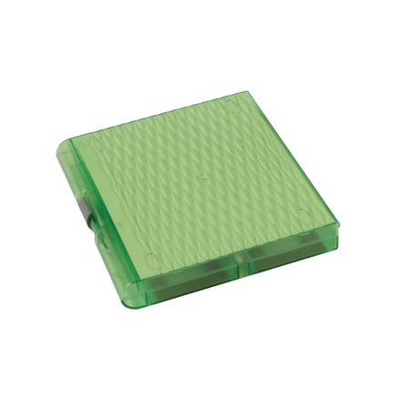 Slide Storage Box Premium Plus 1-1/3 X 7-3/4 X 8-1/5 Inch Green ABS / Polypropylene 100 Slide Capacity