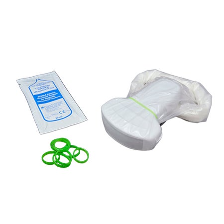 3D Ultrasound Probe Cover Sheathes™ 1 X 3 Face to 6 X 48 Inch Non Latex Sterile Tapered