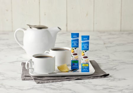 Thickened Beverage Thick & Easy® 7.2 Gram Individual Packet Tea Flavor Powder IDDSI Level 3 Moderately Thick/Liquidized